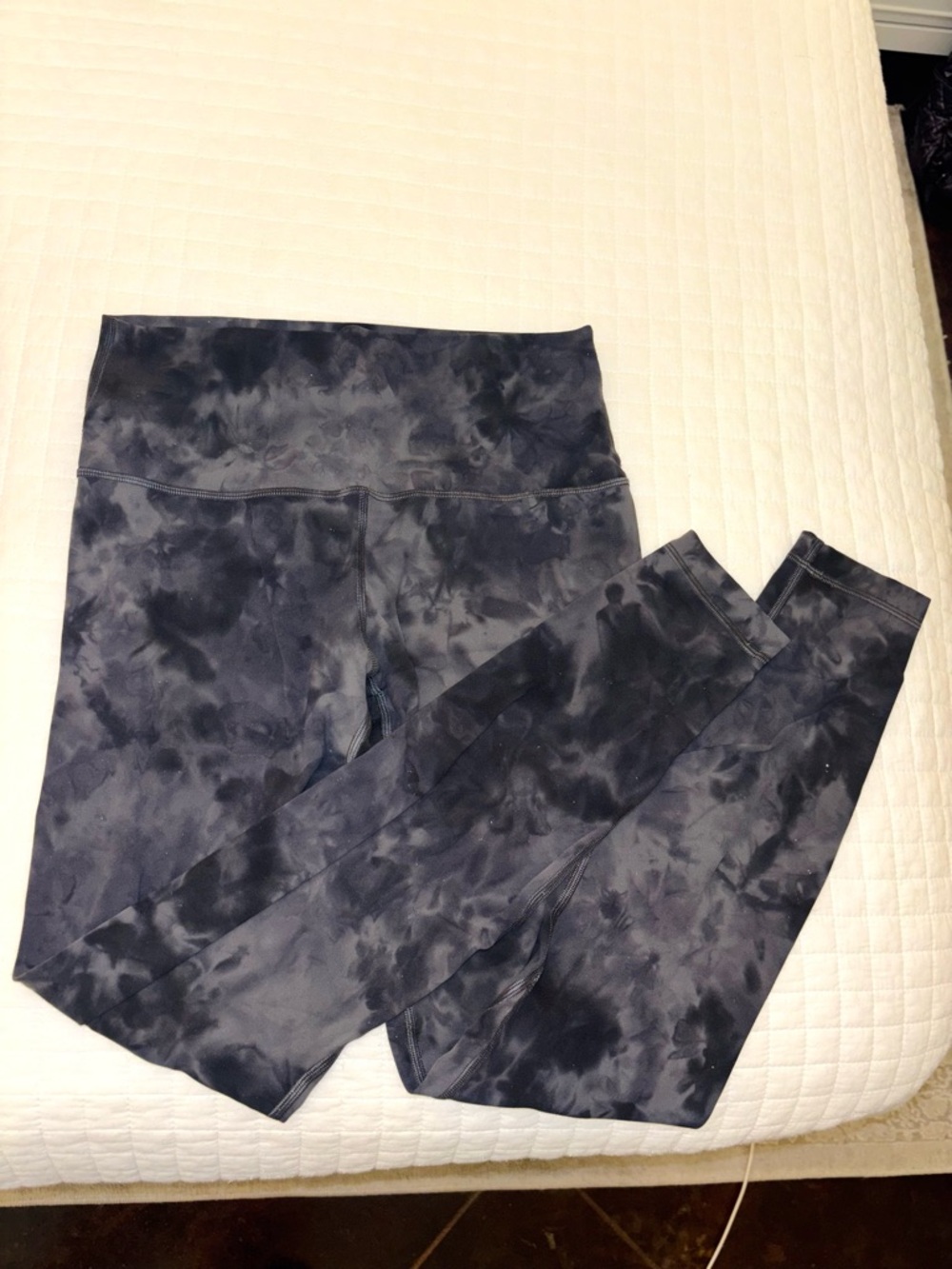 lululemon athletica Black Tie-Dye High-Rise Leggings 28”